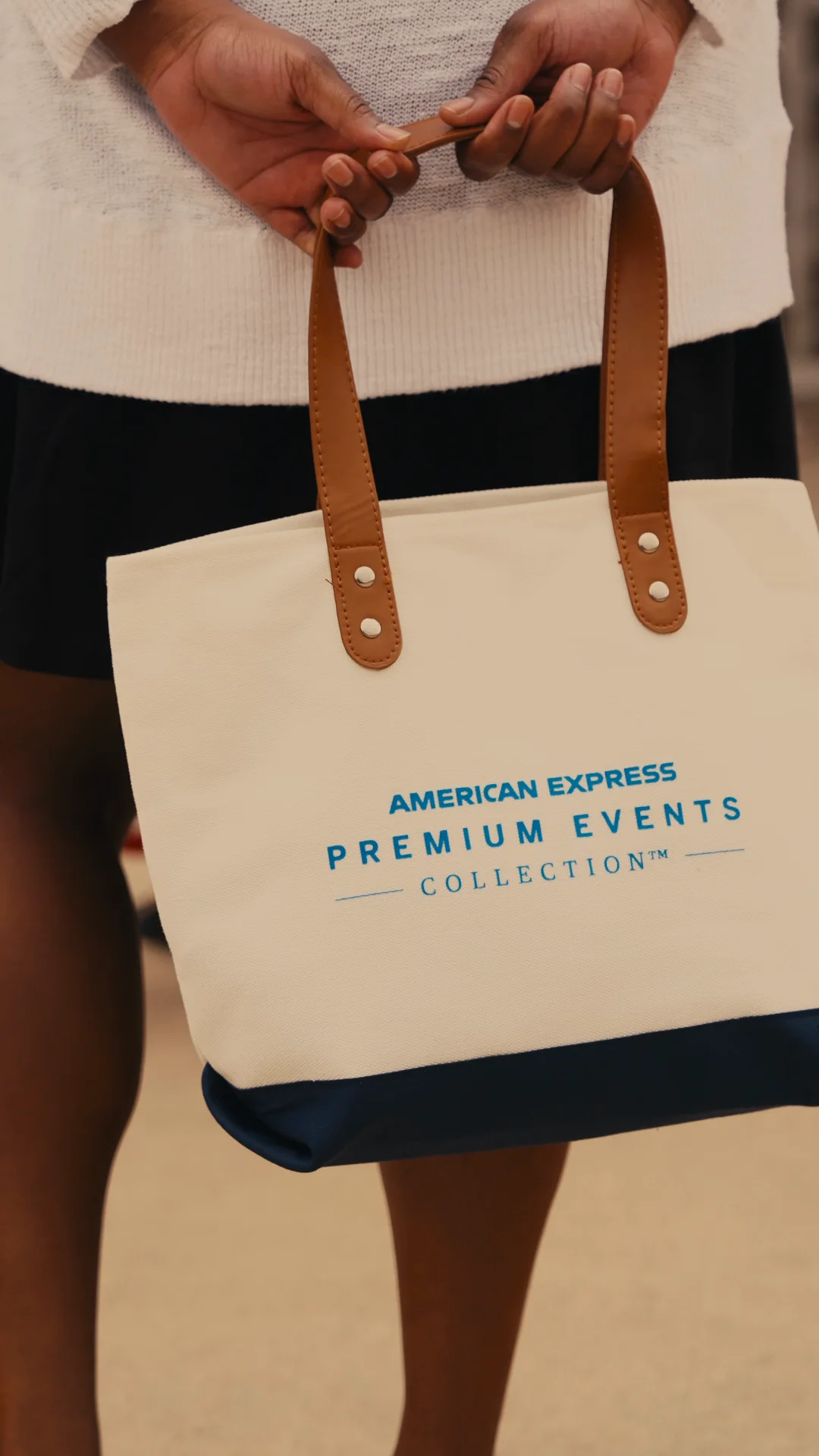 Event tote — Amex Premium Events Collection