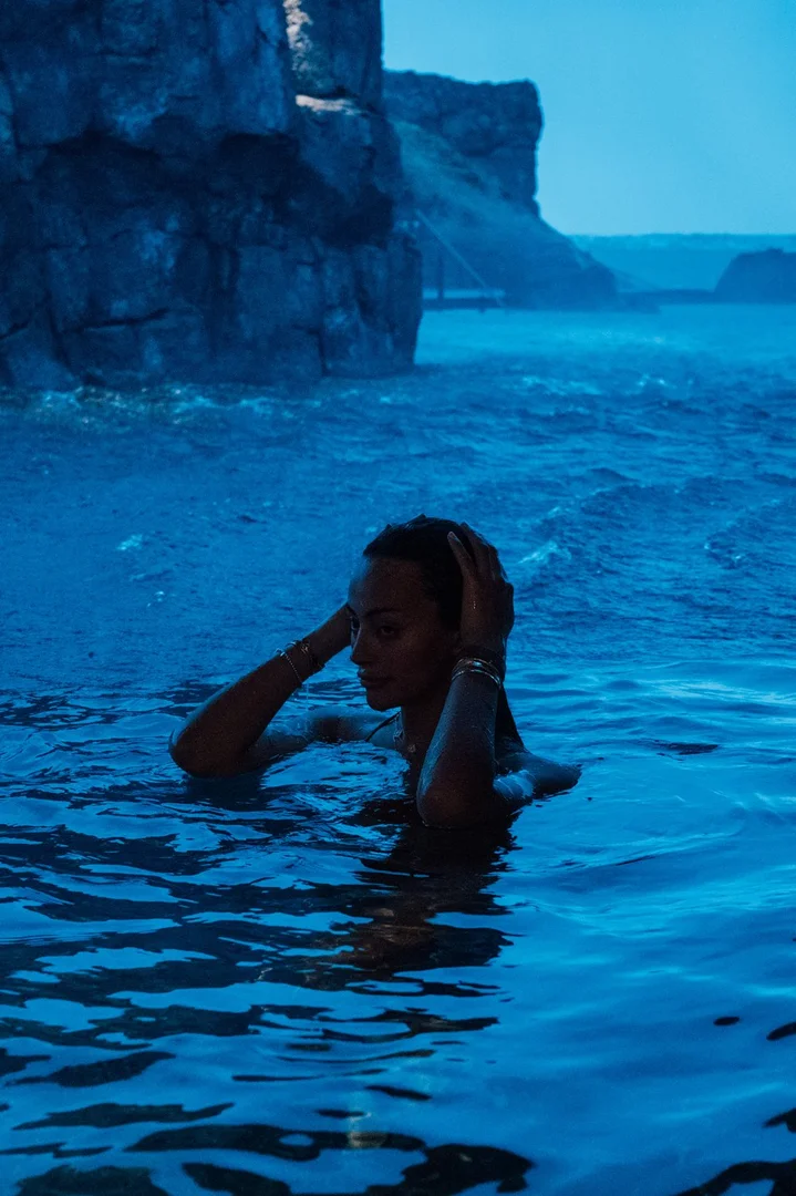 Canyon swim in Iceland — Amazon Influencer Program trip