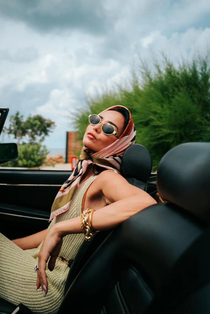 Vintage convertible in Puglia — NARS Afterglow